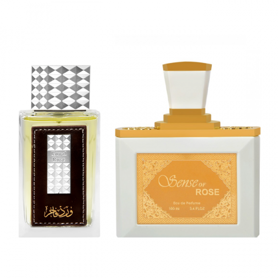 عطر الورد الفاخر و سنس روز